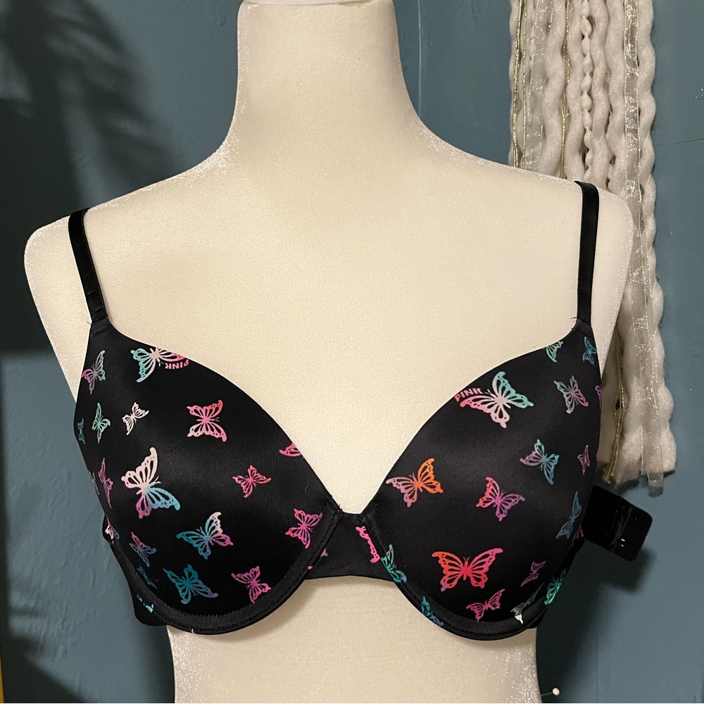Butterfly Print Bra